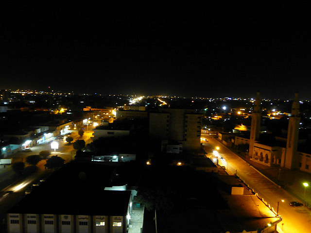 Nouakchott night view