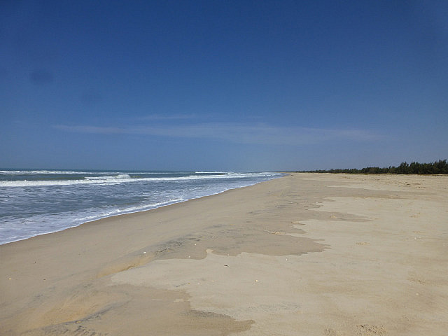 Atlantic ocean at Langue de Barberie National Park