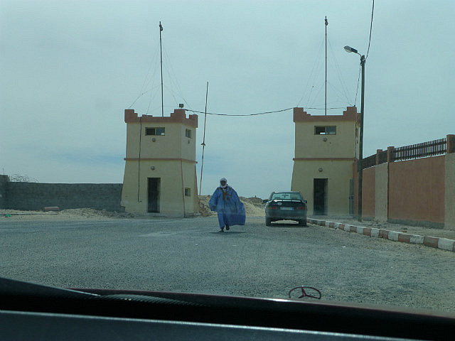 Mauritanian in traditional costume