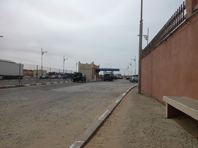 Morocco border post 