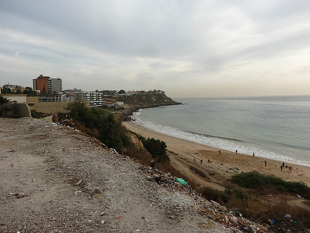 Africa's westernmost point, from Corniche Ouest