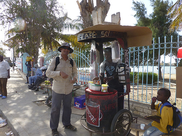 Streetside coffee for 25 cents!