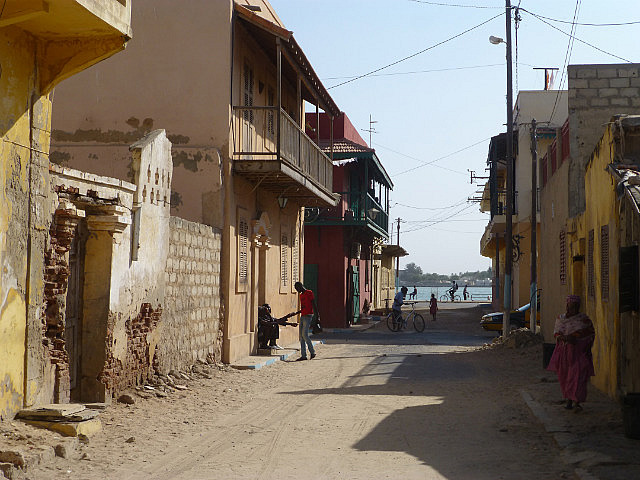 Street in Saint-Louise ville