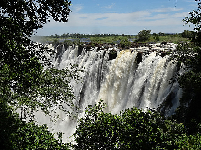 Initial peek at the Falls
