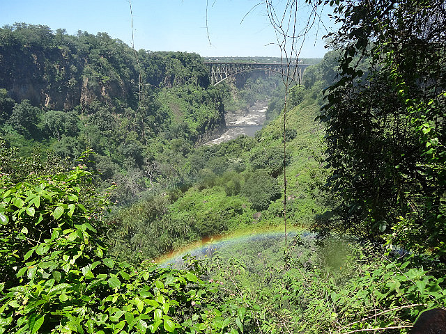 Victoria Falls Bridge, an International Border