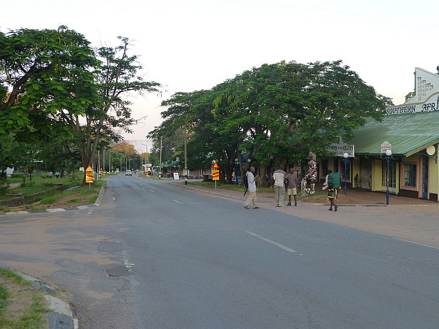 Vic Falls town street