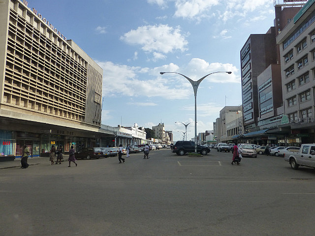 Bulawayo city steet