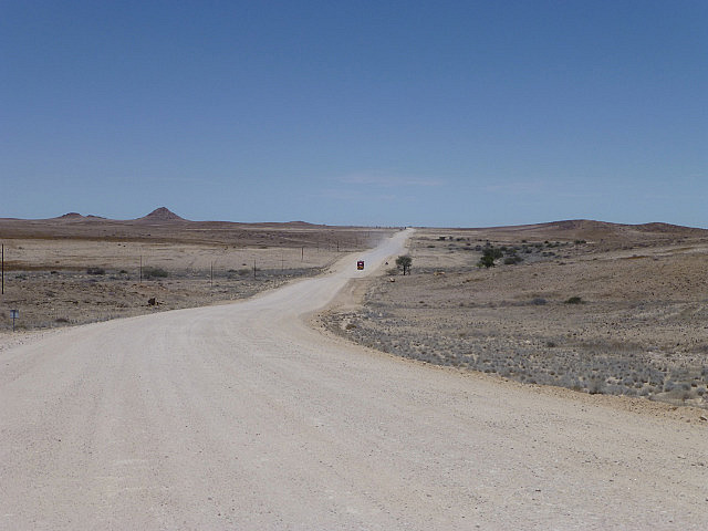 Heading toward the coast