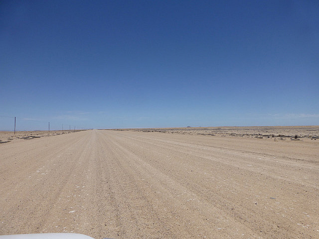Entering Dorob National Park