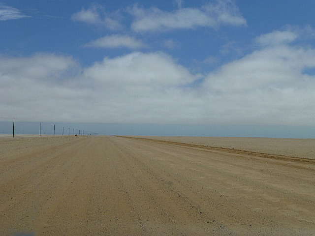 Road to Henties Bay