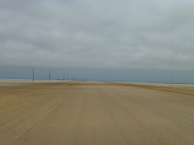 This time it is really the Atlantic at a distance