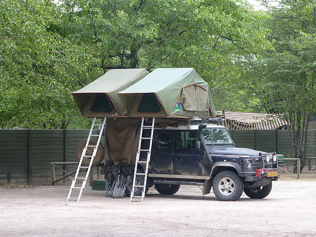 Roof top tents on 4X4