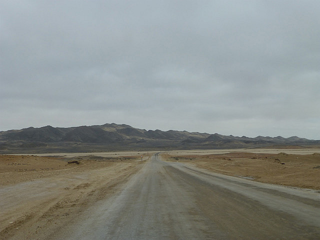 Overcast afternoon on the Skeleton Coast