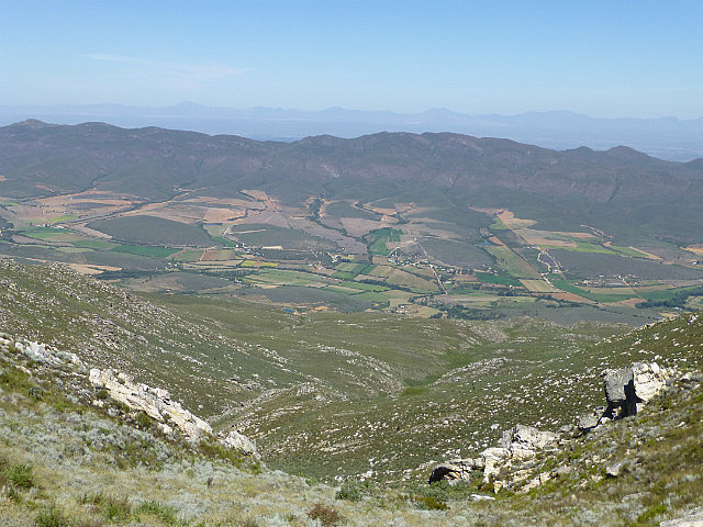 From the top of Swartberg Pass (looking south)