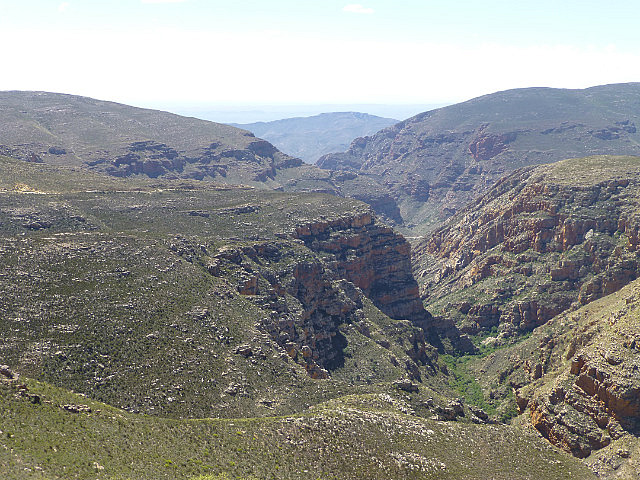 From the top of Swartberg Pass (looking north)