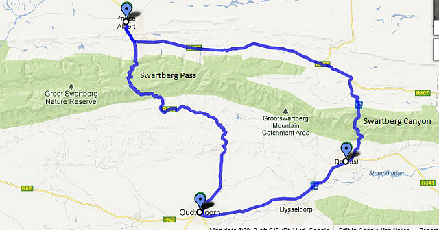 Swartberg Pass Loop (182 km)