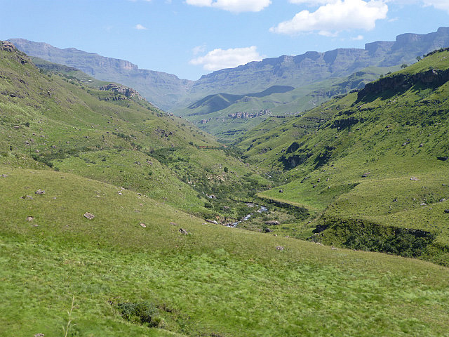 Scenery enroute to Sani Pass