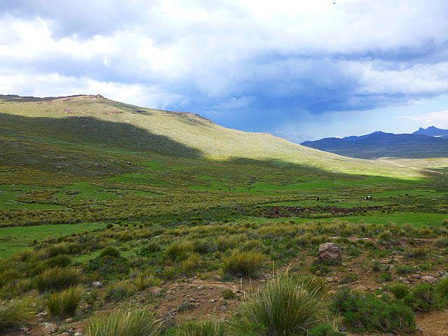 Mountainside scenery