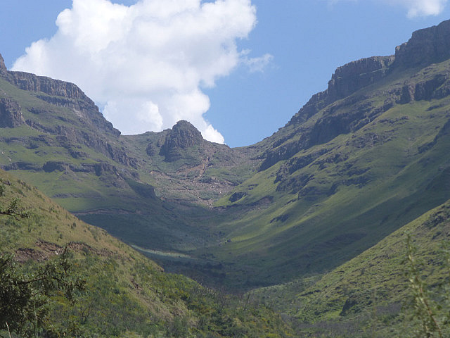 Sani Pass switchbacks