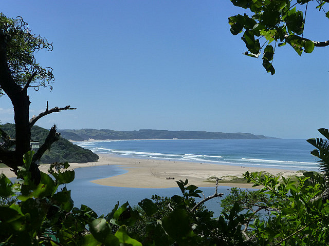 A Wild Coast beach at Chintsa, enroute to Mthatha