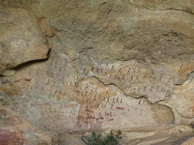 Bushman rock art