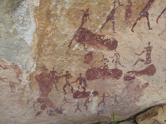 Bushman rock art