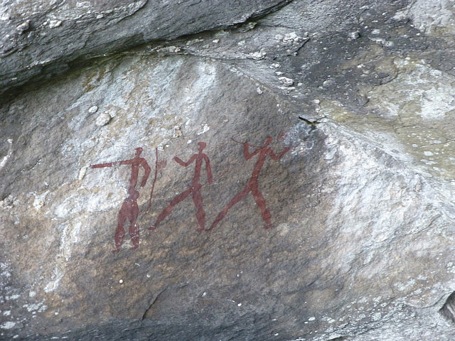Bushman rock art