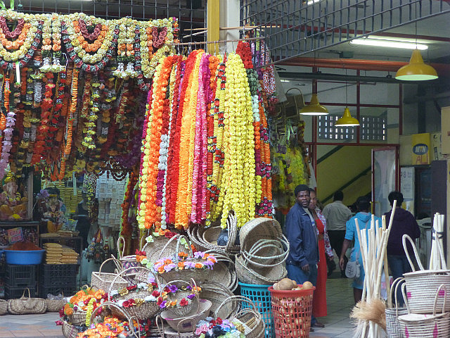 Colorful garlands - Victoria Street Market