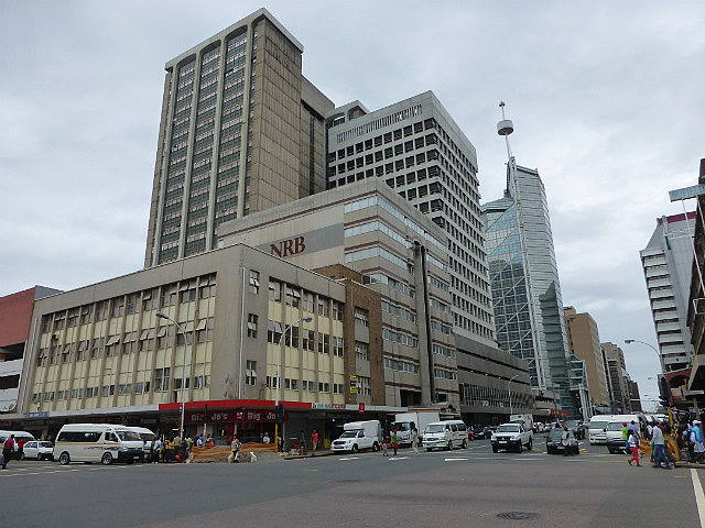 Durban city street intersection