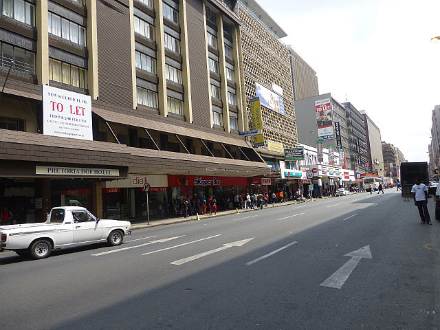 Pretoria downtown street