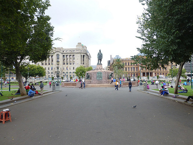 The busy Church Square