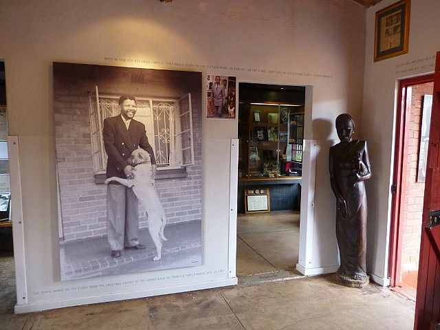 Photograph of a young Nelson Mandela