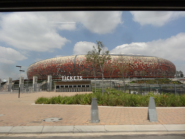 Soweto's Soccer City stadium