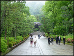 Pathway to mausoleum