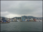 Busan city skyline