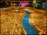 Scale model of Shanghai - Urban Planning Museum