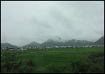 Wuhan to Yichang - it was green all the way!
