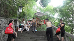 Sedan chair carriers at White Emperor City