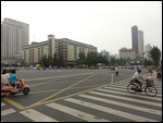 Chengdu street intersection