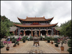 Bamboo Temple, high above Kunming city