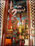 Dragon climbing a pillar - Yaotang Temple