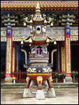Incense burner, Bamboo Temple