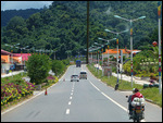 Approaching the China-Laos border
