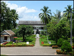 Statue of Sisavang Vong on the Palace Grounds