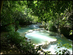 Turquoise Waters of Kuang Si Waterfalls