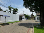 That Dam & US Embassy compound in the foreground