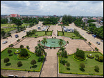 View from top of Patuxai