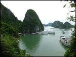View of Ha Long Bay from Surprise Cave