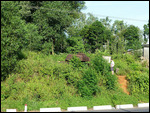 Abandoned tank from the former Doc Mieu base