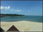 Ben Hai river emptying into the Pacific